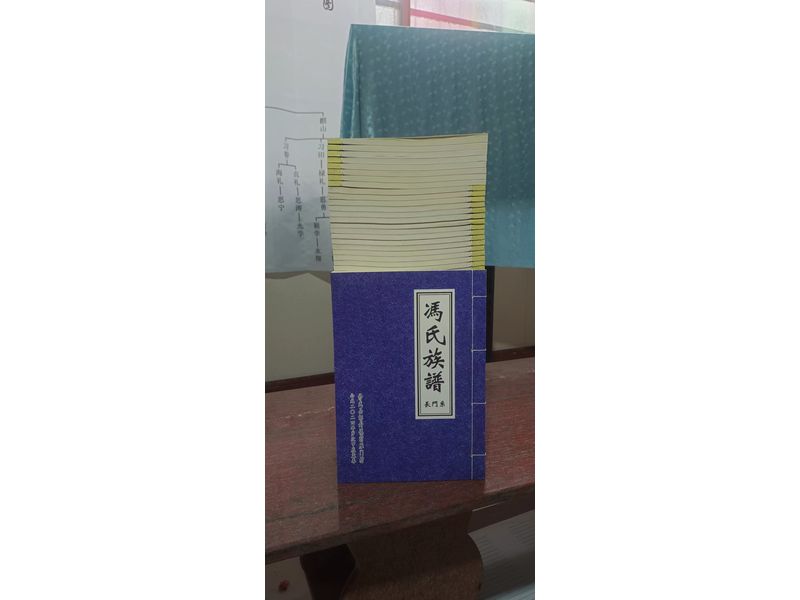 冯氏族谱已完成